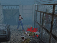 une photo d'Ã©cran de Resident Evil Code Veronica sur Sega Dreamcast